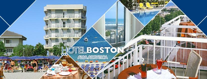 Hotel Boston Альба-Адріатіка Екстер'єр фото